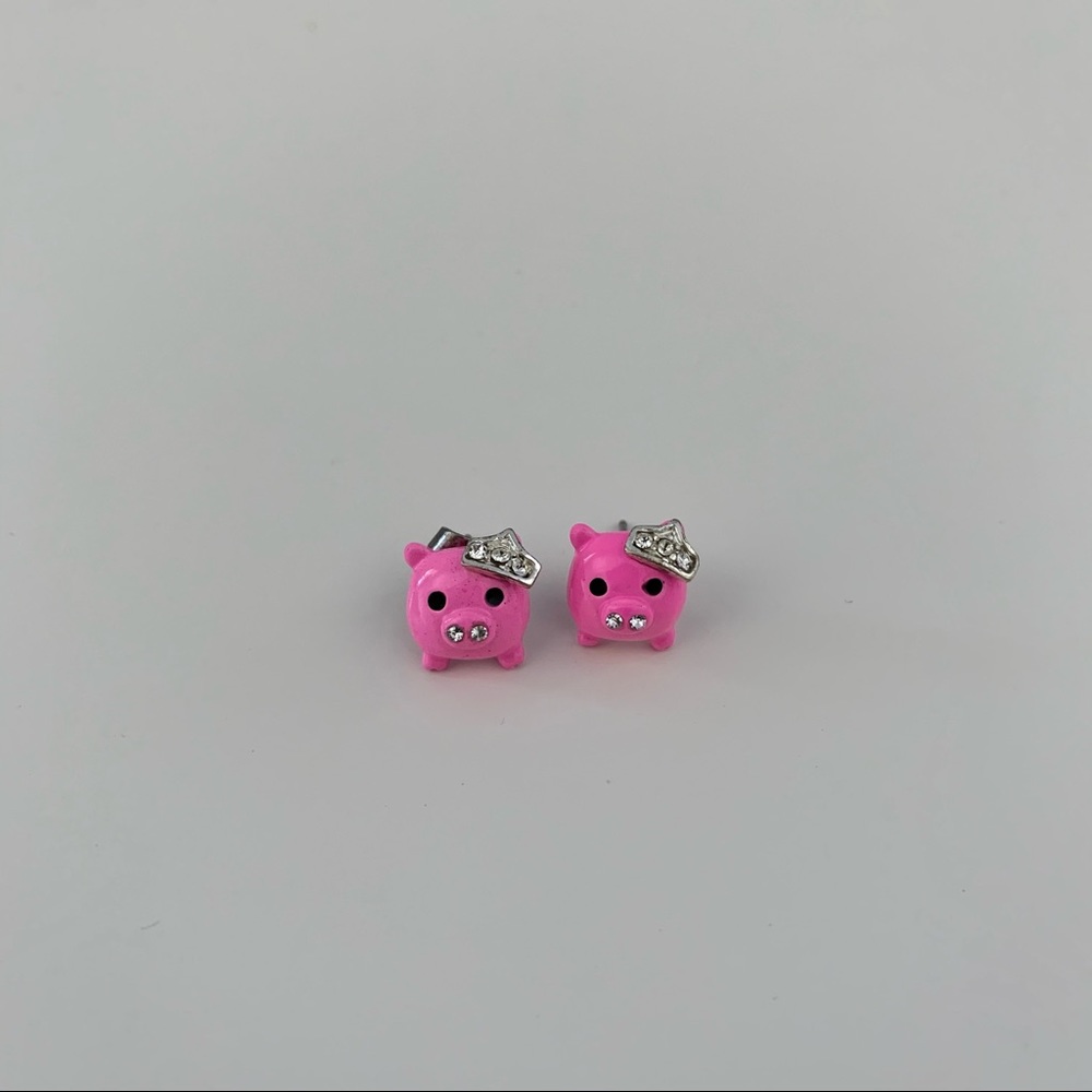 Kids Pig Stud Earrings